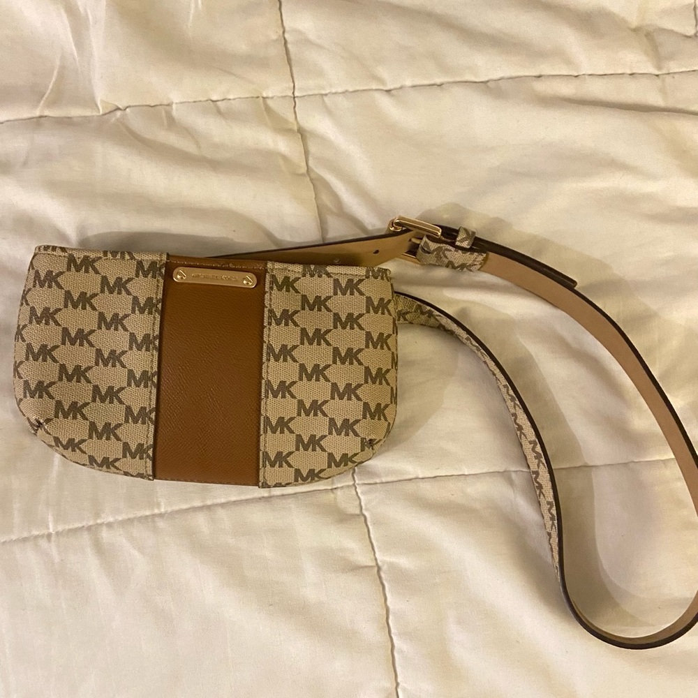 Michael Kors Monogram Belt Bag